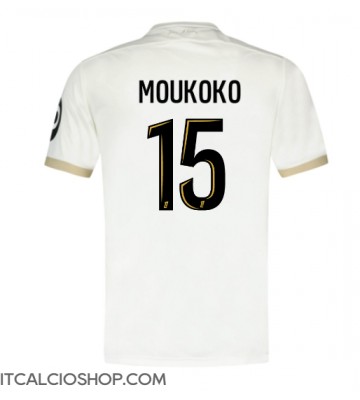 OGC Nice Youssoufa Moukoko #15 Seconda Maglia 2024-25 Manica Corta